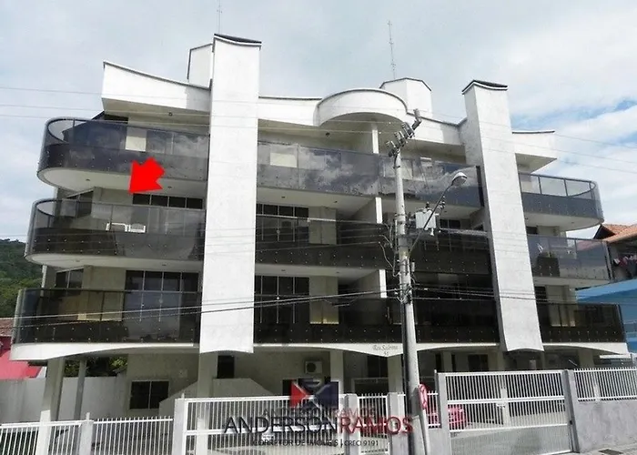 1052 - Apartamento Com Vista Para O Mar Em Bombinhas - Residencial Salema Apto 301